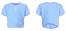 Load image into Gallery viewer, The "Velma" Baby Blue BDOG cropped T